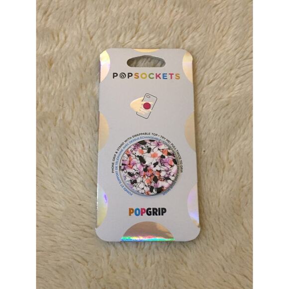PopSockets PopGrip Cell Phone Grip & Stand - Avalon Granite - Picture 1 of 1